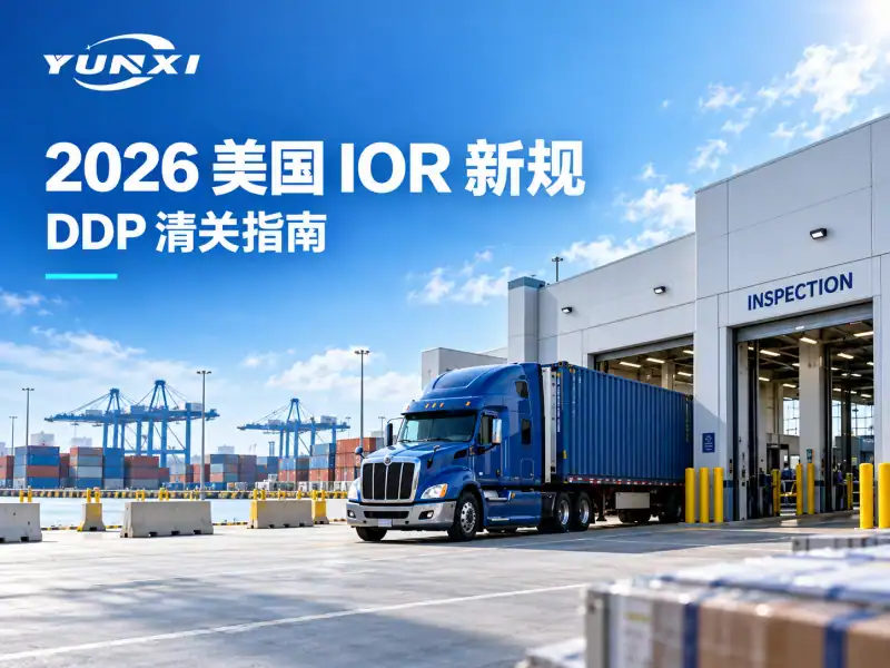 2026美国进口商记录IOR新规：Form 5106、DDP清关与FBA卖家合规指南