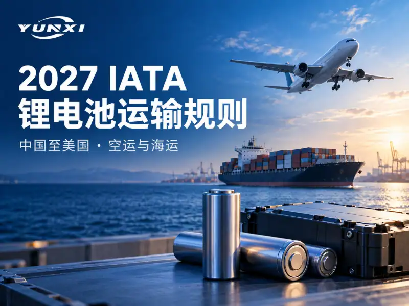 2027年IATA锂电池运输规则:中国发美国空运、海运与出货资料指南