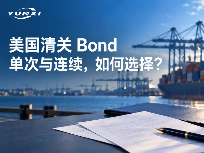 美国清关Bond是什么？单次Bond与连续Bond如何选择